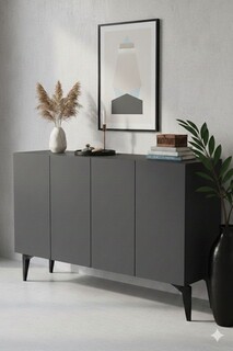 120x79x32 cm, Antracit