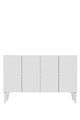Consola, Hanah Home, Lipa 120, 120x79x32 cm, Alb