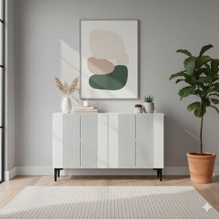 120x75x32 cm, Alb