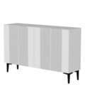 Consola, Hanah Home, Corsa 120, 120x75x32 cm, Alb