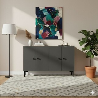 120x75x32 cm, Antracit