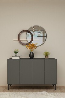 120x79x32 cm, Antracit