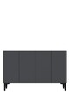 Consola, Hanah Home, Aplos 120, 120x79x32 cm, Antracit