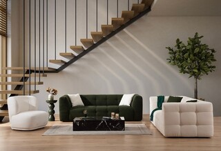 235x100x72 cm, Verde