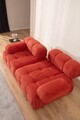 Canapea 2 locuri, Atelier del Sofa, 560ARE1824, Rosu