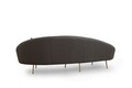 Canapea 3 locuri, Atelier del Sofa, 560ARE1827, Gri inchis