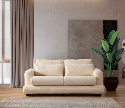 Canapea 2 locuri, Atelier del Sofa, 560ARE1835, Bej