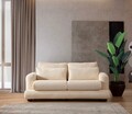 Canapea 2 locuri, Atelier del Sofa, 560ARE1835, Bej