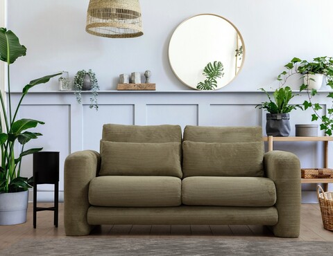 Canapea 2 locuri, Atelier del Sofa, 560ARE1846, Verde