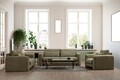 Canapea 3 locuri, Atelier del Sofa, 560ARE1849, Verde