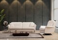 Canapea 3 locuri, Atelier del Sofa, 560ARE1870, Alb