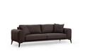 Canapea 3 locuri, Atelier del Sofa, 560ARE1888, Gri