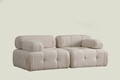 Canapea 2 locuri, Atelier del Sofa, 560ARE1903, Crem