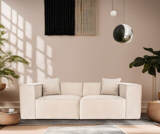 220x108x65 cm, Crem