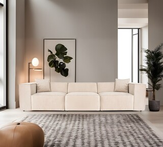 303x108x65 cm, Crem