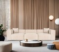 Canapea 3 locuri, Atelier del Sofa, 560ARE1938, Crem