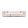 Canapea 3 locuri, Atelier del Sofa, 560ARE2119, Maro deschis