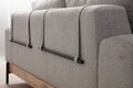 Canapea 3 locuri, Atelier del Sofa, 560ARE2121, Gri