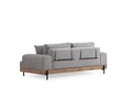 Canapea 3 locuri, Atelier del Sofa, 560ARE2121, Gri