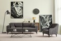 Canapea 3 locuri, Atelier del Sofa, 560ARE2175, Antracit