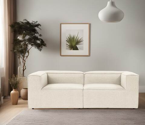Canapea 2 locuri, Atelier del Sofa, 560ARE2184, Ecru