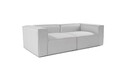 Canapea 2 locuri, Atelier del Sofa, 560ARE2207, Gri deschis