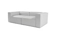 Canapea 2 locuri, Atelier del Sofa, 560ARE2207, Gri deschis