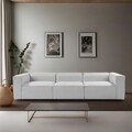 Canapea 3 locuri, Atelier del Sofa, 560ARE2208, Gri deschis