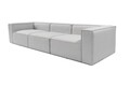 Canapea 3 locuri, Atelier del Sofa, 560ARE2208, Gri deschis