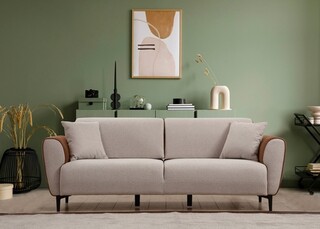 215x85x85 cm, Bej;Scortisoara