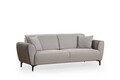 Canapea extensibila 3 locuri, Atelier del Sofa, 560ARE2229, Gri