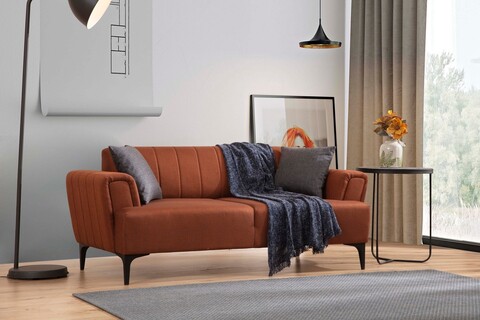 Canapea 2 locuri, Atelier del Sofa, 560ARE2239, Caramiziu