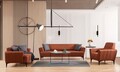 Canapea 2 locuri, Atelier del Sofa, 560ARE2239, Caramiziu