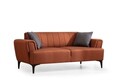Canapea 2 locuri, Atelier del Sofa, 560ARE2239, Caramiziu