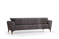 Canapea extensibila 3 locuri, Atelier del Sofa, 560ARE2241, Gri inchis