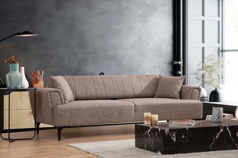 Canapea extensibila 3 locuri, Atelier del Sofa, 560ARE2242, Maro deschis