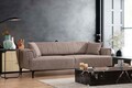Canapea extensibila 3 locuri, Atelier del Sofa, 560ARE2242, Maro deschis