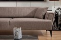 Canapea extensibila 3 locuri, Atelier del Sofa, 560ARE2242, Maro deschis