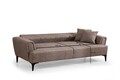 Canapea extensibila 3 locuri, Atelier del Sofa, 560ARE2242, Maro deschis