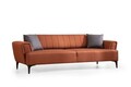 Canapea extensibila 3 locuri, Atelier del Sofa, 560ARE2243, Caramiziu