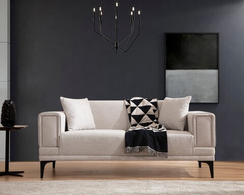 Canapea 2 locuri, Atelier del Sofa, 560ARE2257, Ecru