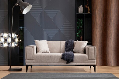 Canapea 2 locuri, Atelier del Sofa, 560ARE2258, Maro deschis