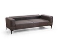 Canapea extensibila 3 locuri, Atelier del Sofa, 560ARE2260, Gri inchis