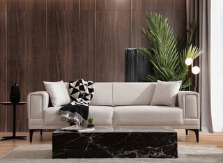 230x95x77 cm, Ecru