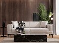 Canapea extensibila 3 locuri, Atelier del Sofa, 560ARE2261, Ecru