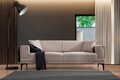 Canapea extensibila 3 locuri, Atelier del Sofa, 560ARE2262, Maro deschis