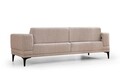 Canapea extensibila 3 locuri, Atelier del Sofa, 560ARE2262, Maro deschis