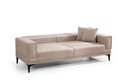 Canapea extensibila 3 locuri, Atelier del Sofa, 560ARE2262, Maro deschis