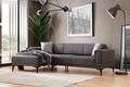 Coltar, Atelier del Sofa, 560ARE2268, Gri inchis