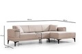 Coltar, Atelier del Sofa, 560ARE2274, Maro deschis